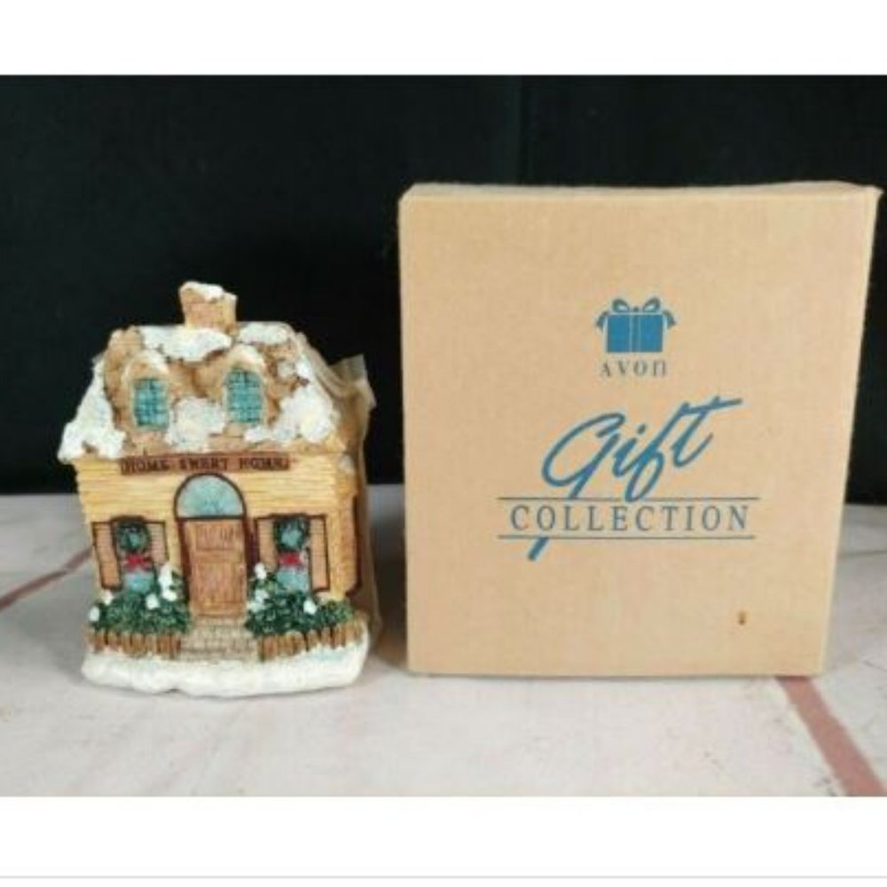 AVON Winter Village Collection "Home Sweet Home"